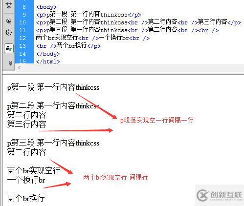 HTML中实现空行的方法有哪些?哪种方式最为简便? 第3张 HTML中实现空行的方法有哪些?哪种方式最为简便? 第3张