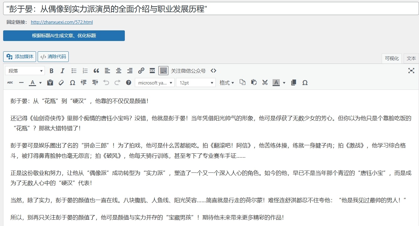 WordPress如何自动生成文章标签? 第3张 WordPress如何自动生成文章标签? 第3张