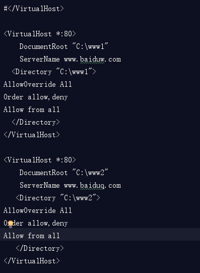 httpd.conf配置报错怎么办,httpd.conf配置详解 第2张 httpd.conf配置报错怎么办,httpd.conf配置详解 第2张