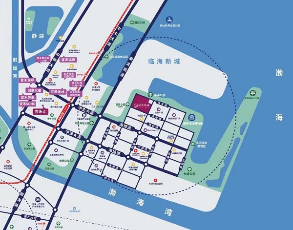 天津海域名邸究竟坐落在哪个具体海域或区域? 第1张 天津海域名邸究竟坐落在哪个具体海域或区域? 第1张
