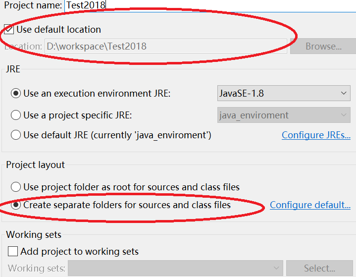 Java Eclipse中设置项目相对路径的正确方法是什么？ 第1张