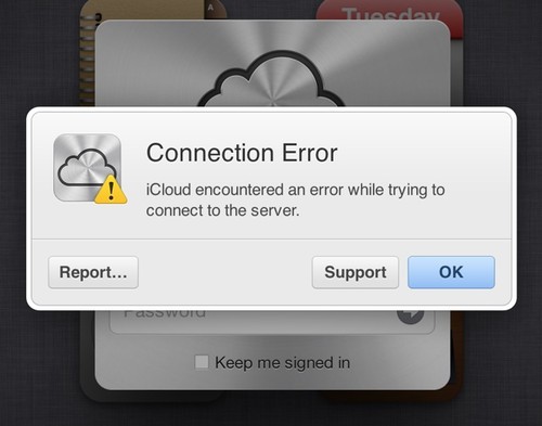 icloud连接服务器出错 第1张 icloud连接服务器出错 第1张