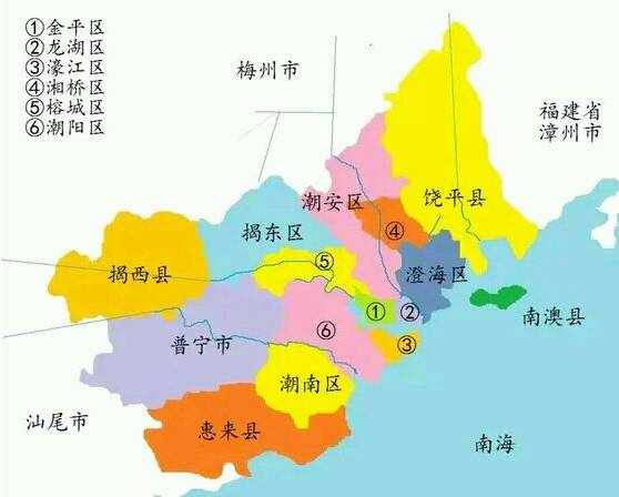 汕头哪些具体区域名称包括在内? 第1张 汕头哪些具体区域名称包括在内? 第1张
