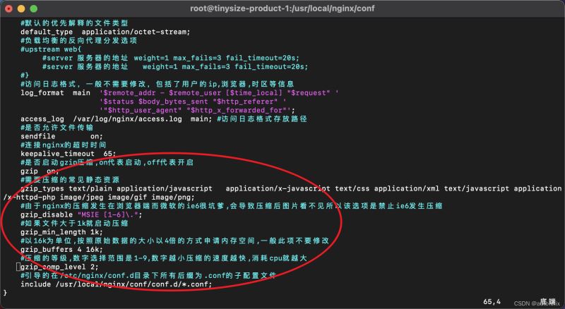 Nginx怎么配置gzip?nginx gzip压缩参数详解 第3张 Nginx怎么配置gzip?nginx gzip压缩参数详解 第3张