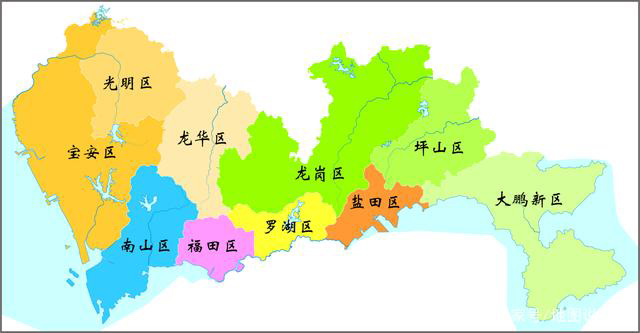 深圳各区名称大揭秘,你了解哪些区域名称? 第2张 深圳各区名称大揭秘,你了解哪些区域名称? 第2张