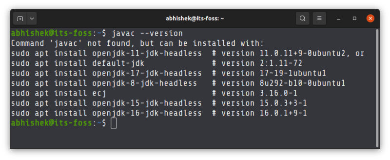 Ubuntu如何编译Java文件? 第3张 Ubuntu如何编译Java文件? 第3张