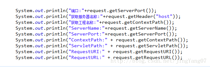 java怎么获取请求的url