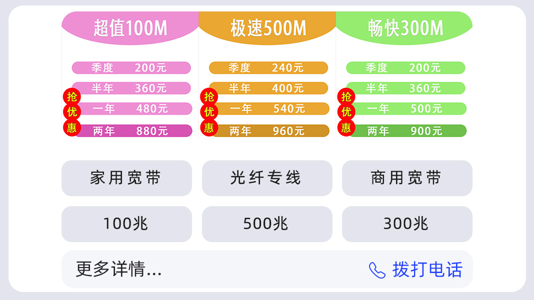 亳州电信宽带多少钱一个月,亳州电信宽带资费 第1张 亳州电信宽带多少钱一个月,亳州电信宽带资费 第1张