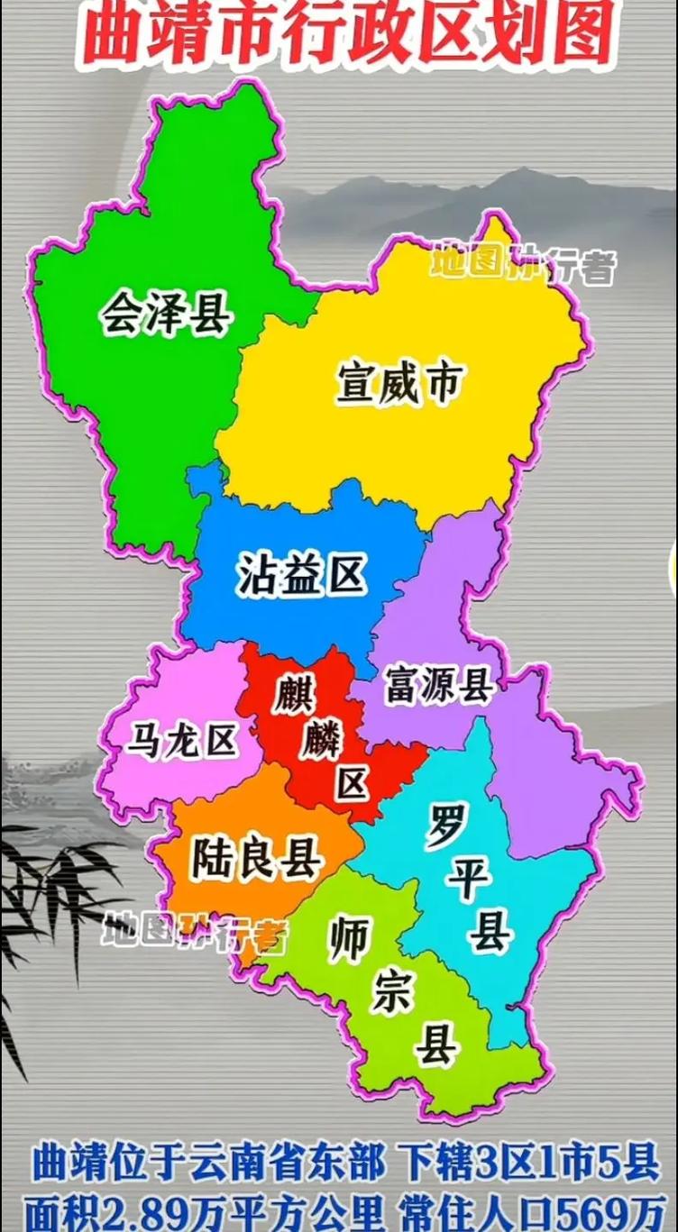 曲靖市下辖哪些具体区域名称?区域划分有何特点? 第3张 曲靖市下辖哪些具体区域名称?区域划分有何特点? 第3张