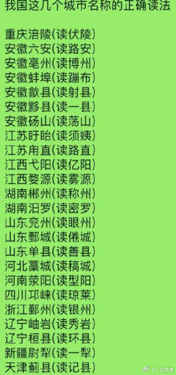 以下地名哪个属于特定区域名称?请您辨认? 第3张 以下地名哪个属于特定区域名称?请您辨认? 第3张