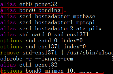 bond0配置详解,linux bond0配置教程 第2张 bond0配置详解,linux bond0配置教程 第2张