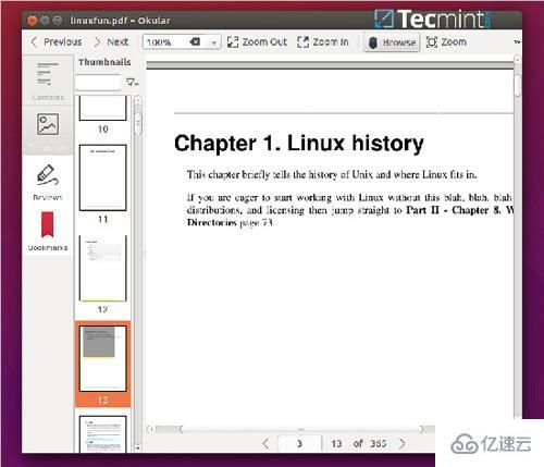 linux如何阅读pdf