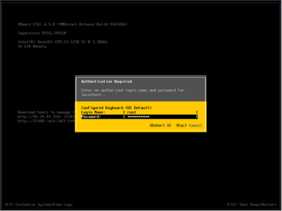 如何安装VMware ESXi 6.7到物理机？