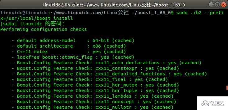 linux如何编译boost库