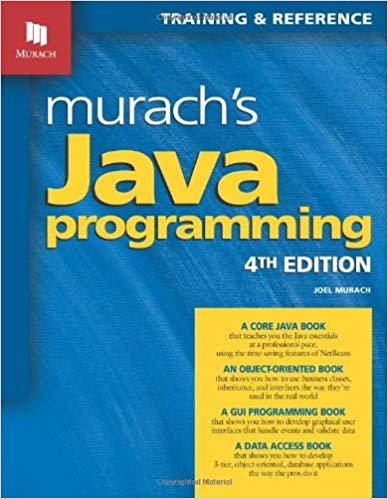 murach java 怎么样 第1张 murach java 怎么样 第1张