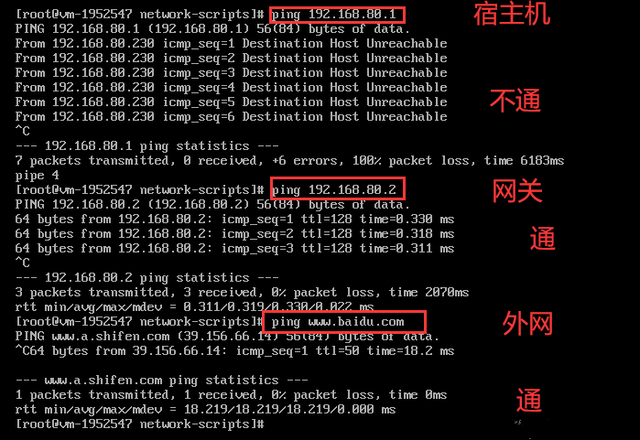 vmware虚拟机与物理机ping 第1张 vmware虚拟机与物理机ping 第1张