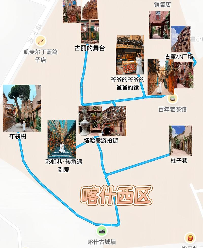 喀什西域名都社区分布之谜,具体位置在哪里? 第3张 喀什西域名都社区分布之谜,具体位置在哪里? 第3张