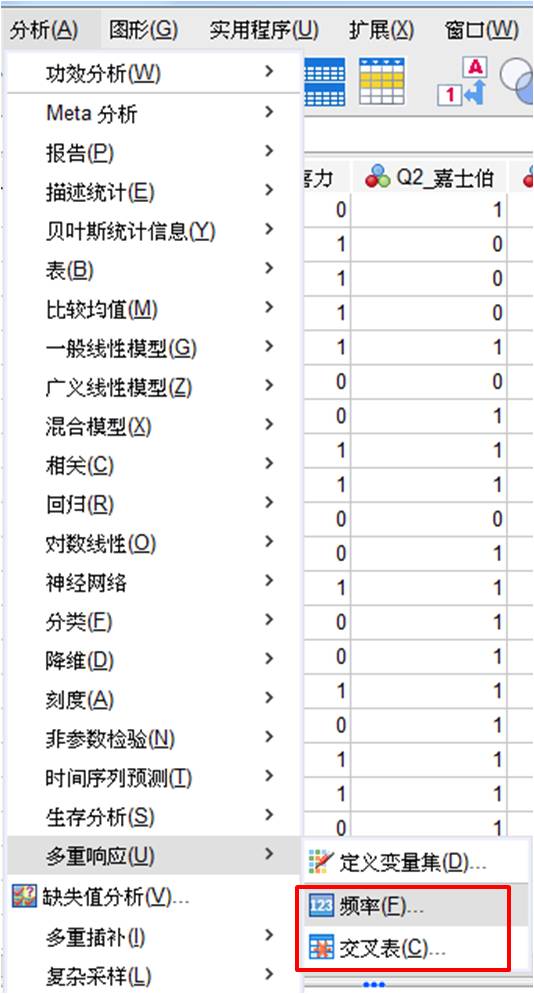 SPSS多选题如何录入数据库 第2张 SPSS多选题如何录入数据库 第2张