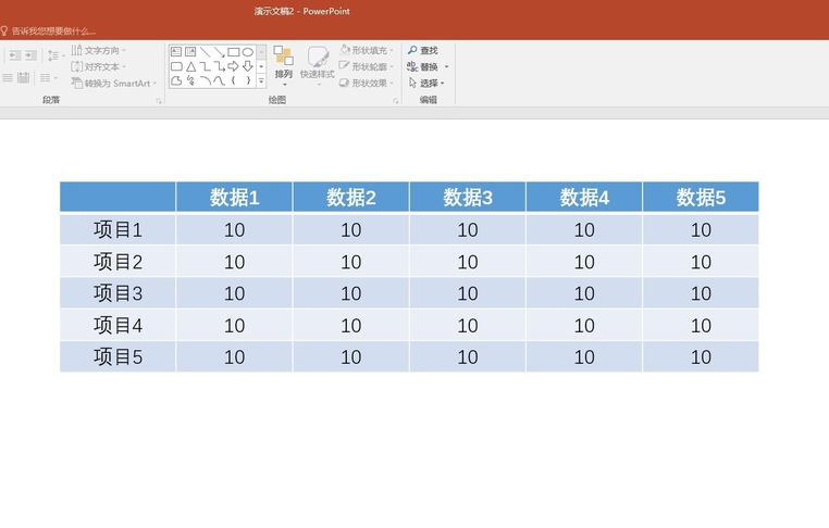 如何快速修改PPT表格数据? 第1张 如何快速修改PPT表格数据? 第1张