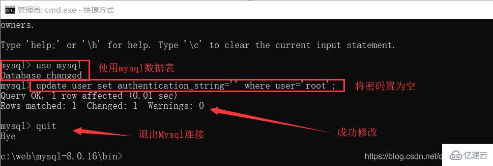MySQL新密码忘了如何重置 第2张 MySQL新密码忘了如何重置 第2张