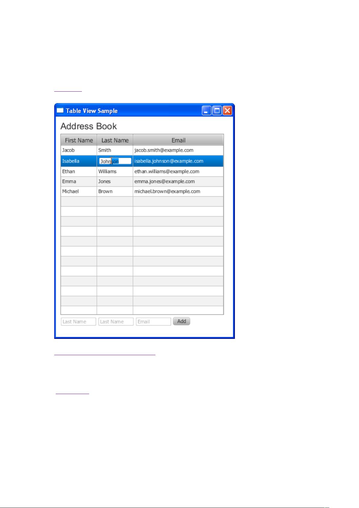 javafx怎么创建表格 第2张 javafx怎么创建表格 第2张