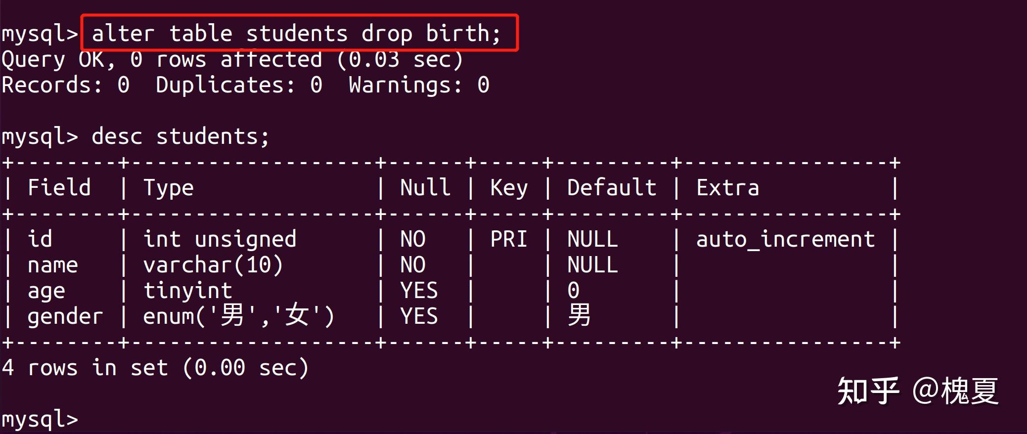 如何在命令行使用MySQL? 第3张 如何在命令行使用MySQL? 第3张