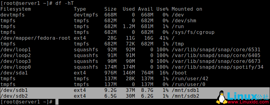 linux如何创建磁盘空间