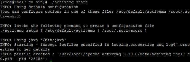 activemq配置教程,activemq配置详解