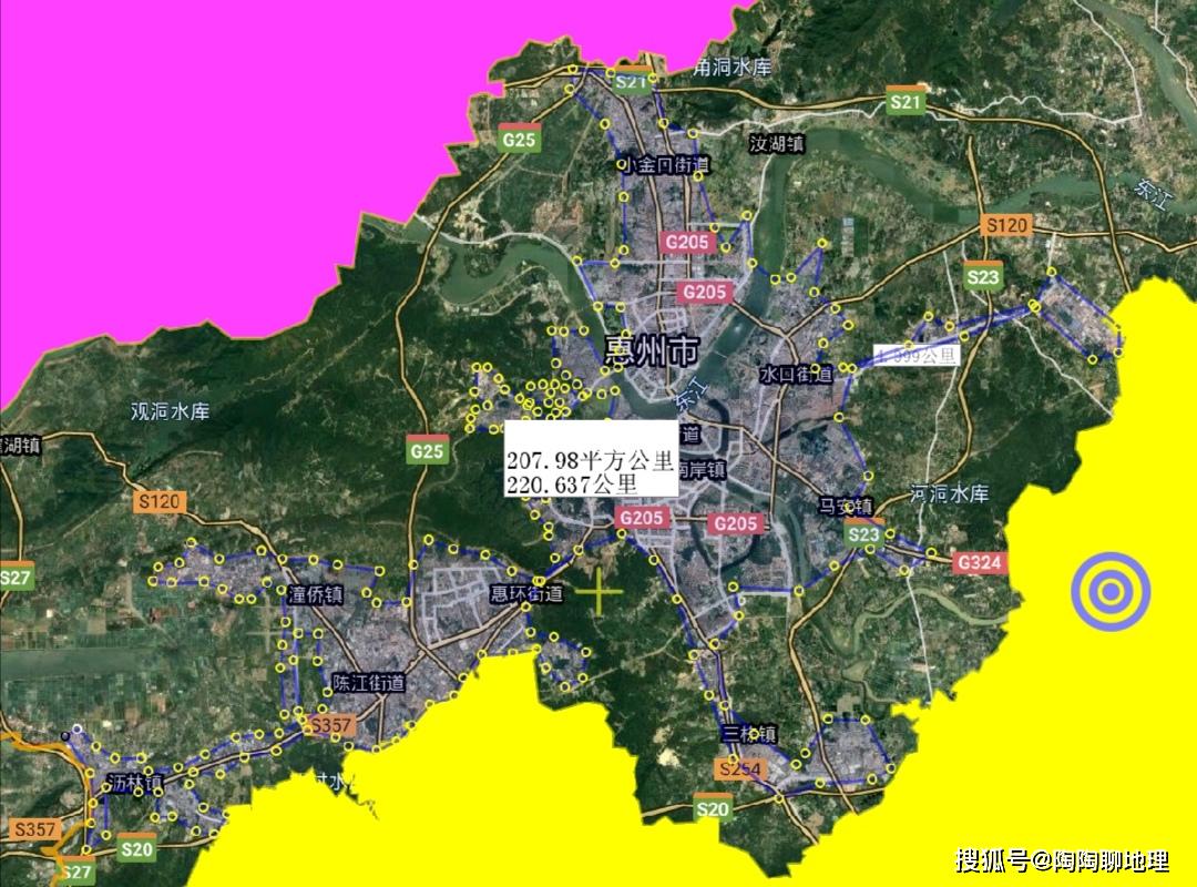 惠城区众多区域,究竟哪个地名最动听迷人? 第1张 惠城区众多区域,究竟哪个地名最动听迷人? 第1张