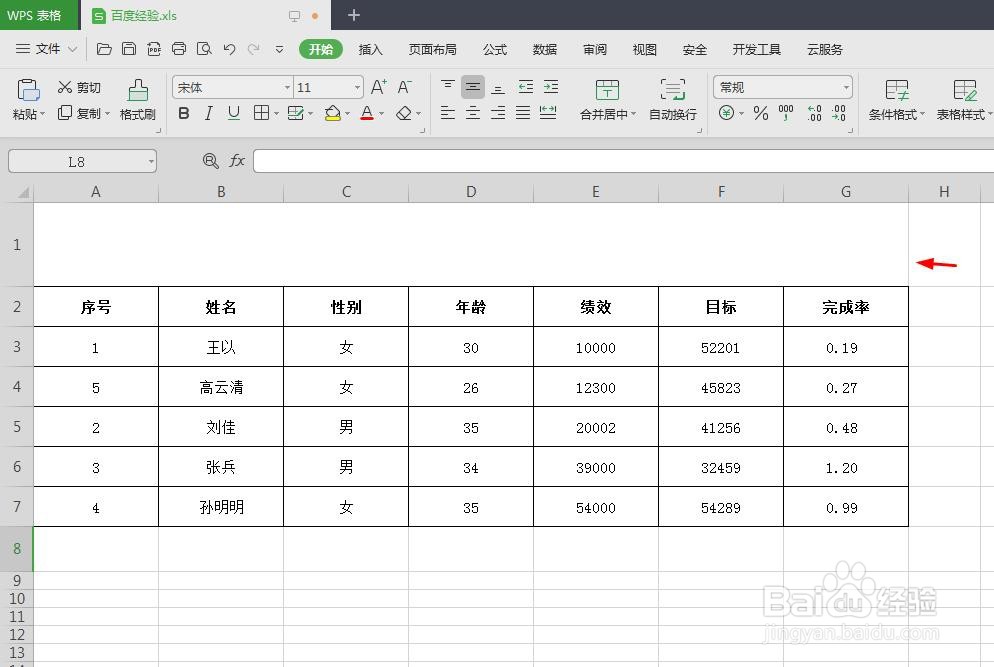 wps表格标题为什么在下面 第2张 wps表格标题为什么在下面 第2张