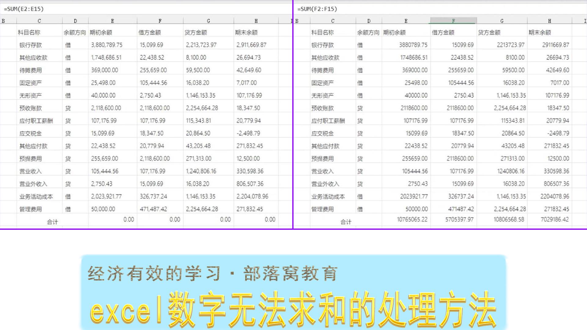 为什么求和求不出来数字 第2张 为什么求和求不出来数字 第2张