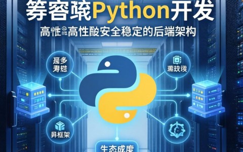 Python游戏服务器开发,如何高效构建与优化? 第3张 Python游戏服务器开发,如何高效构建与优化? 第3张