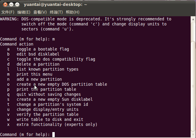 linux 如何格式化cf卡