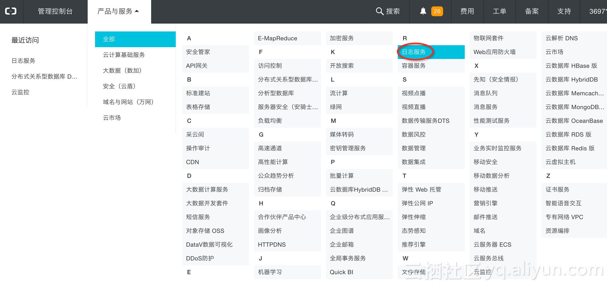 阿里的sls如何在页面查看linux日志