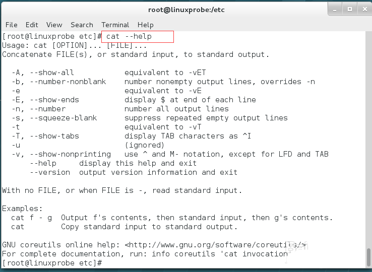 Linux怎么用cat查看文件 第2张 Linux怎么用cat查看文件 第2张