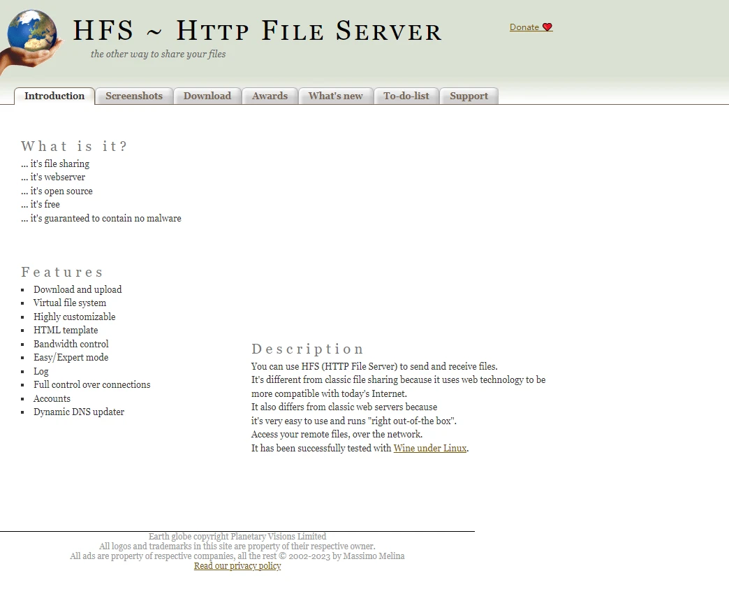 HFS网络文件服务器怎么用？HFS服务器搭建教程