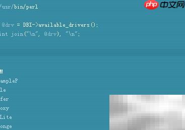 perl如何连接td数据库?连接td数据库的perl代码示例 第2张 perl如何连接td数据库?连接td数据库的perl代码示例 第2张