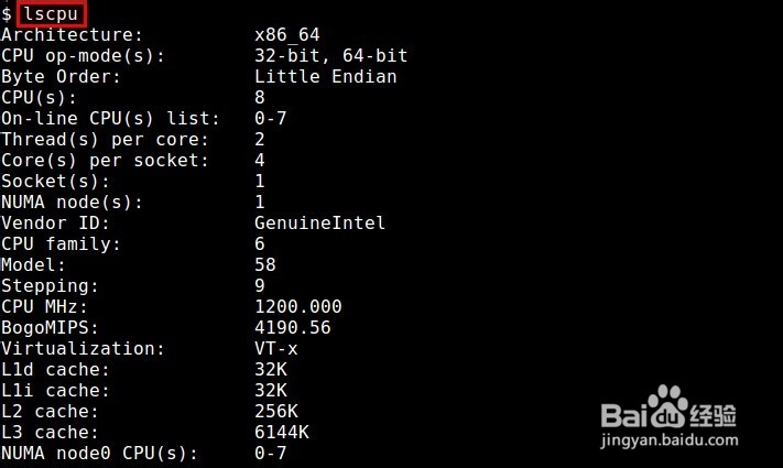 linux 如何查cpu 第2张 linux 如何查cpu 第2张