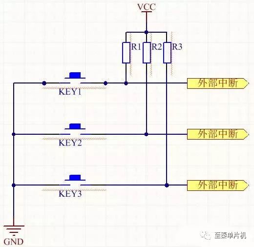 单片机按键如何设计内部物理原理? 第1张 单片机按键如何设计内部物理原理? 第1张