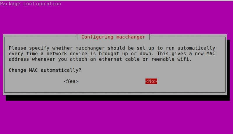 如何在Linux中修改MAC地址？