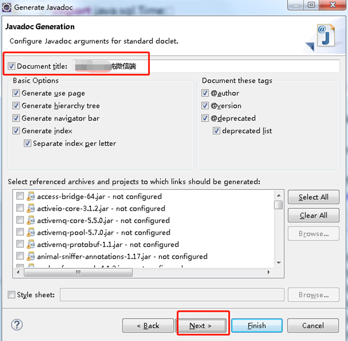 eclipse怎么导出javadoc 第2张 eclipse怎么导出javadoc 第2张