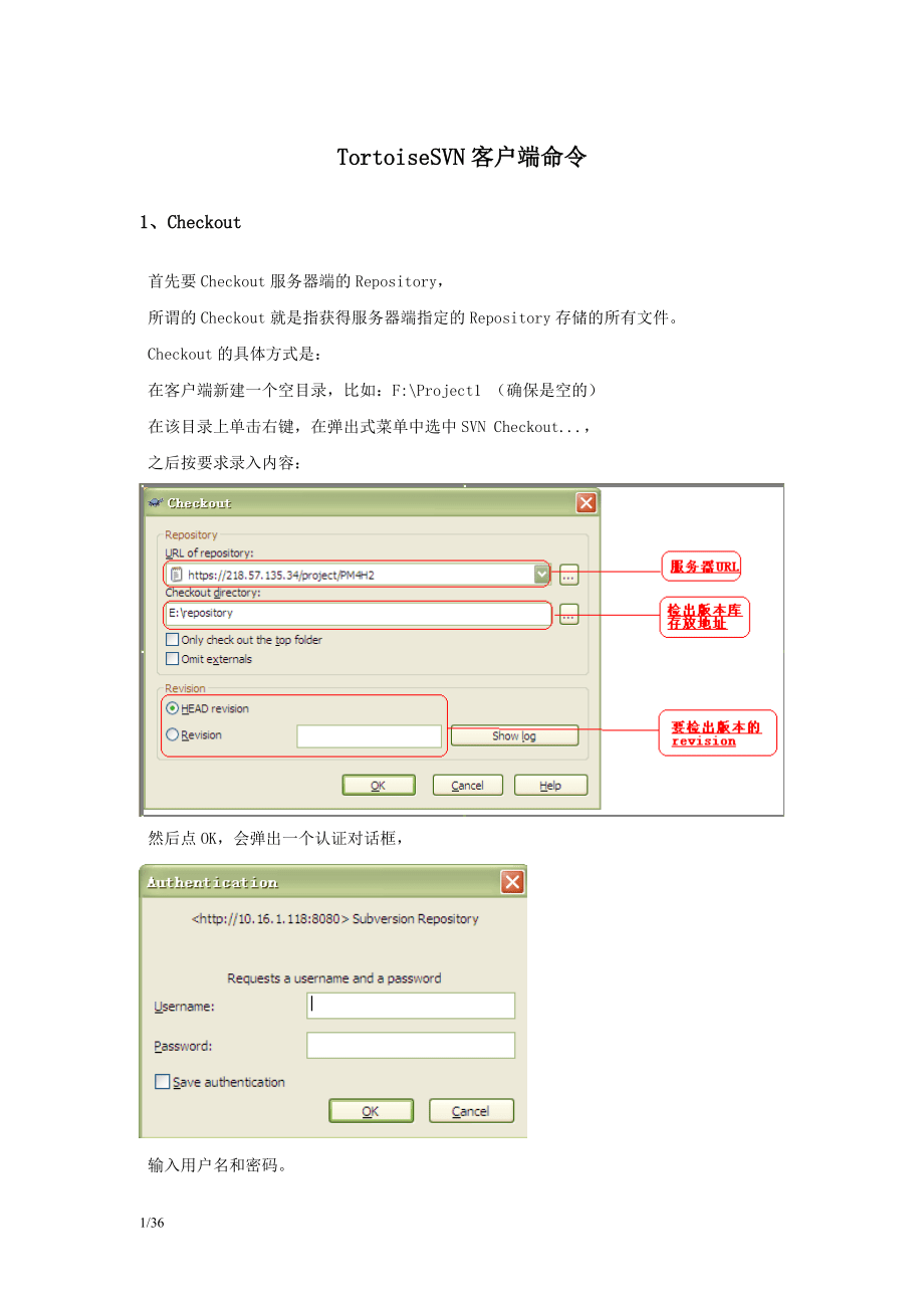 命令行svn如何验证账号