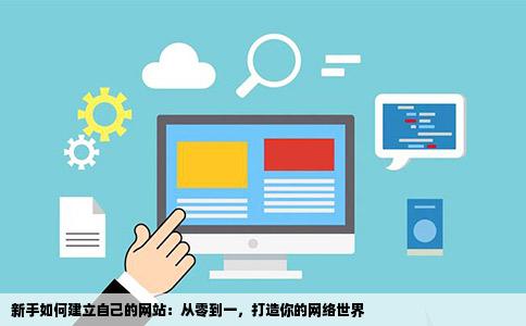 新手如何从零开始建网站并选择合适的虚拟主机? 第2张 新手如何从零开始建网站并选择合适的虚拟主机? 第2张