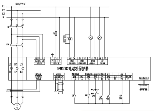 cdn3e电机保护器说明书中未提及哪些关键保护功能与操作步骤? 第1张 cdn3e电机保护器说明书中未提及哪些关键保护功能与操作步骤? 第1张