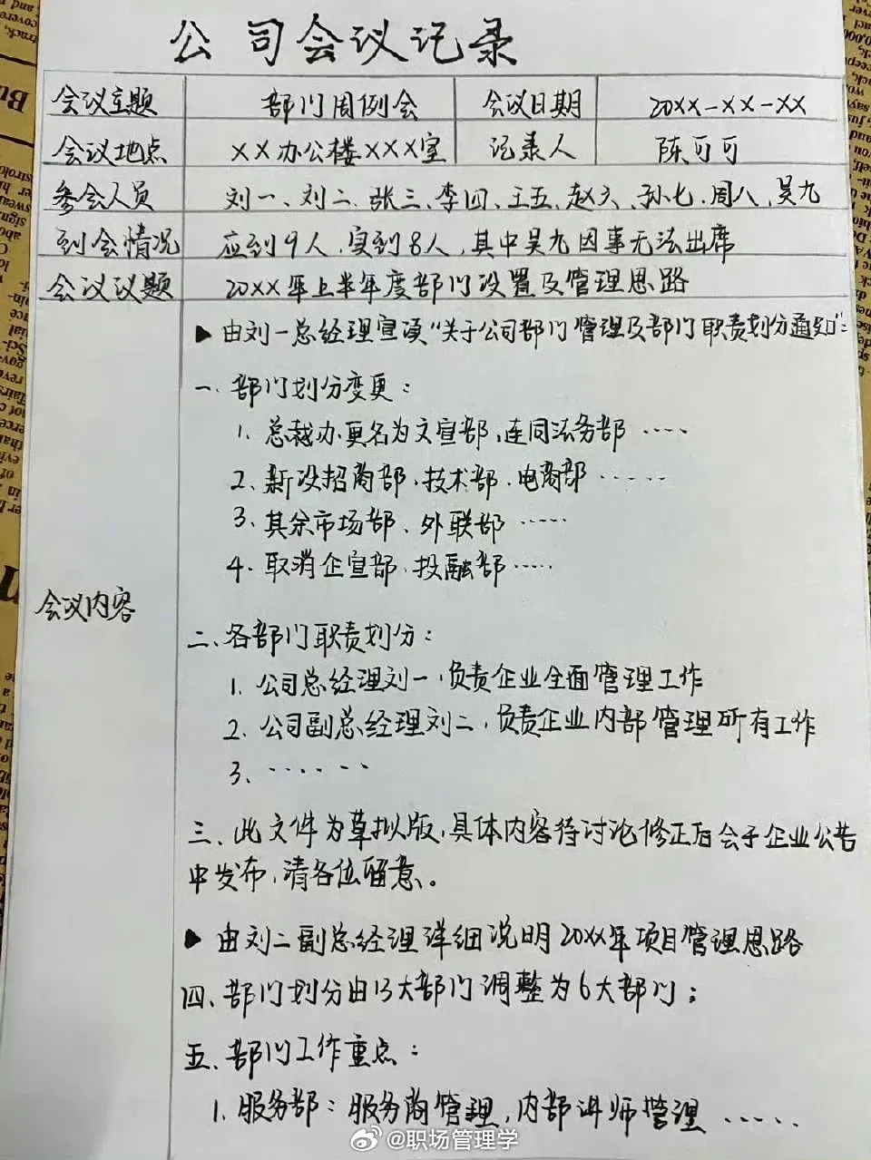 会议服务员日志怎么写?会议服务员工作记录模板 第3张 会议服务员日志怎么写?会议服务员工作记录模板 第3张