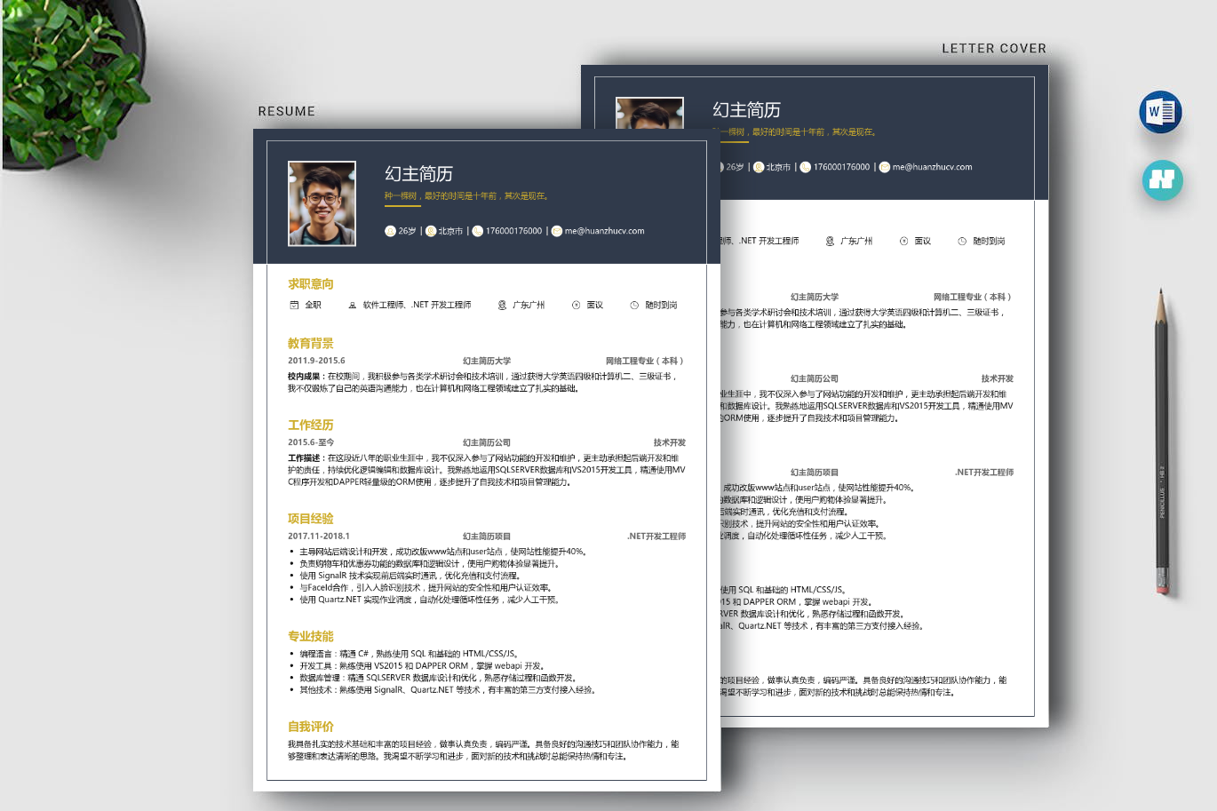 asp.net简历,如何撰写一份令人瞩目的ASP.NET开发人员求职简历? 第3张 asp.net简历,如何撰写一份令人瞩目的ASP.NET开发人员求职简历? 第3张