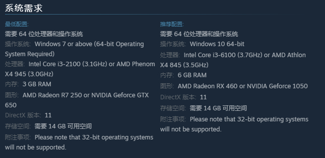 steam游戏配置要求,steam游戏配置怎么查 第3张 steam游戏配置要求,steam游戏配置怎么查 第3张