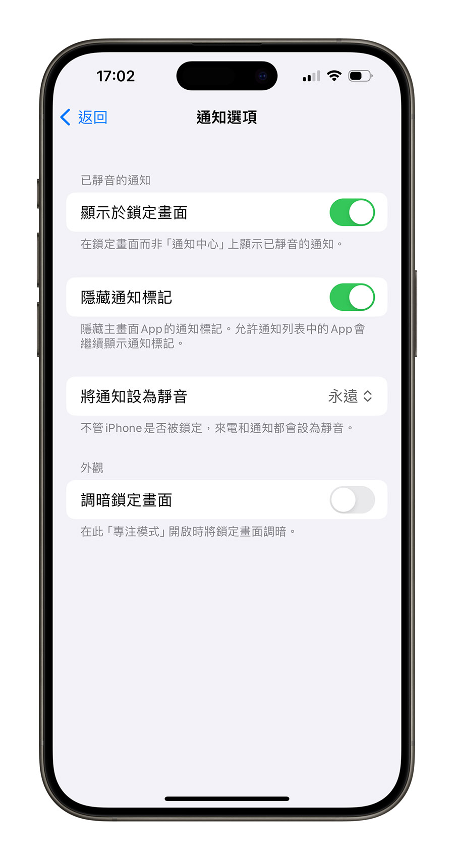 为什么iphone右上角不显示
