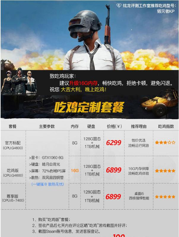 手提吃鸡配置怎么选?手提吃鸡配置推荐哪款? 第3张 手提吃鸡配置怎么选?手提吃鸡配置推荐哪款? 第3张