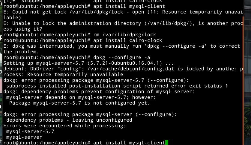 如何彻底从Ubuntu系统中卸载并删除MySQL数据库? 第3张 如何彻底从Ubuntu系统中卸载并删除MySQL数据库? 第3张
